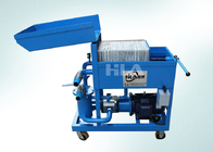 Dewatering Used Oil Plate Filter Press / Press Filtering Unit / Oil Cleaning Machine