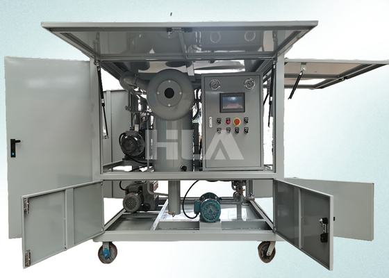 PLC Control Transformer Electric Oil Purifier Machine Filtering Equipment With Accessories