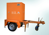 High Vacuum Transformer Mobile Oil Purifier Movable Trailer With Closed Doors