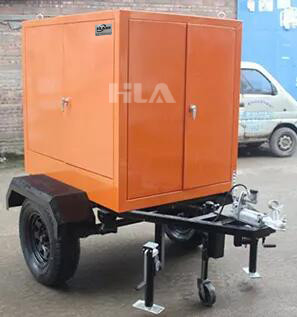Industrial Mobile Oil Purifier with Advanced Filtration Technology and 100 Liters Per Hour Capacity