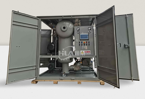 Transformer Oil Purifier Machine with Vacuum Heating Purification Method and Water Content ≤3ppm