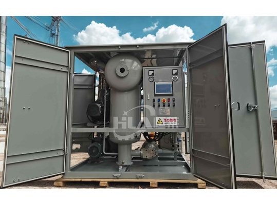 Transformer Oil Purifier Machine for High Flow Rate 600-18000L/hour Optional Mobile Trailer and Voltage 220V/380V/400V