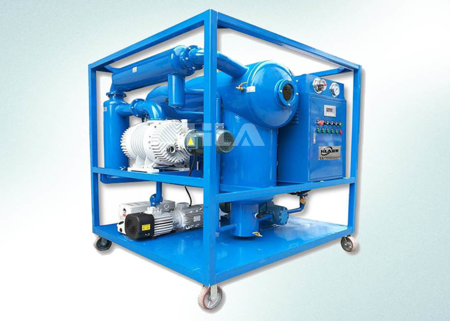 Transformer Oil Purifier Machine With 50KW Power 220V Voltage 0.04MPa Working Pressure