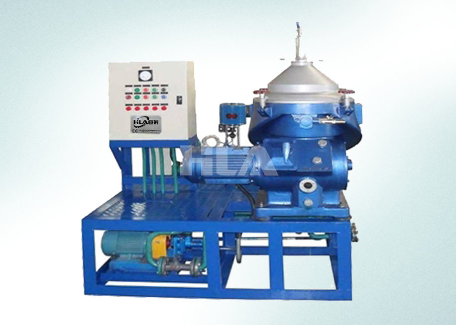 High Vacuum Centrifugal Oil Purifier Machine Removes Water Grease