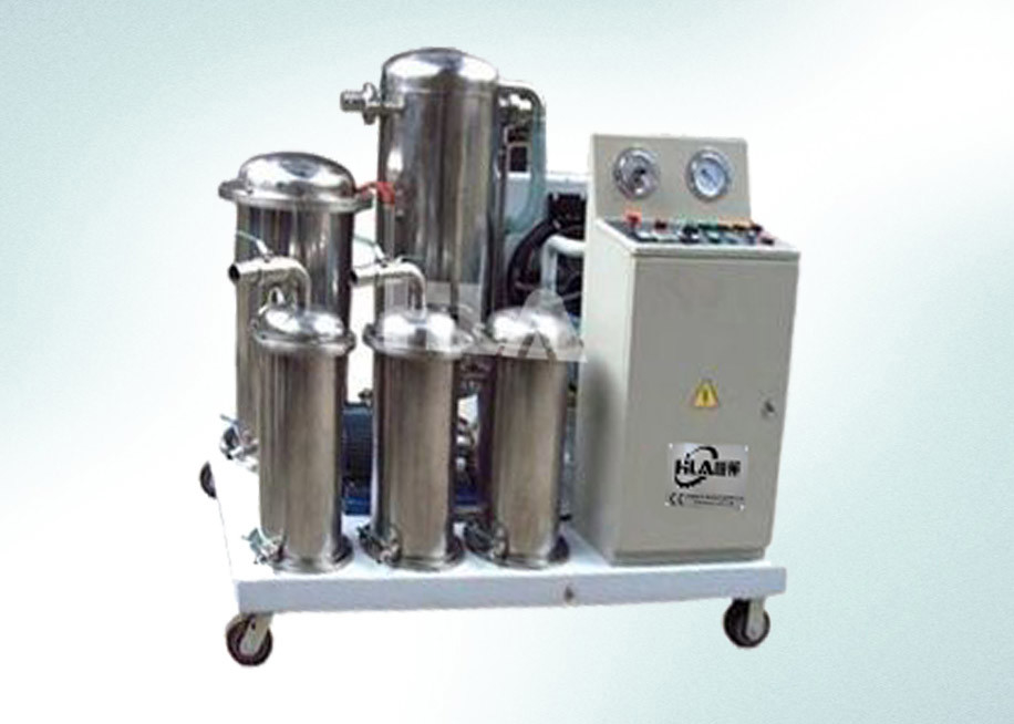 Stainless Steel Vacuum Oil Purifier For Phosphate Ester Fire Resistant Oil