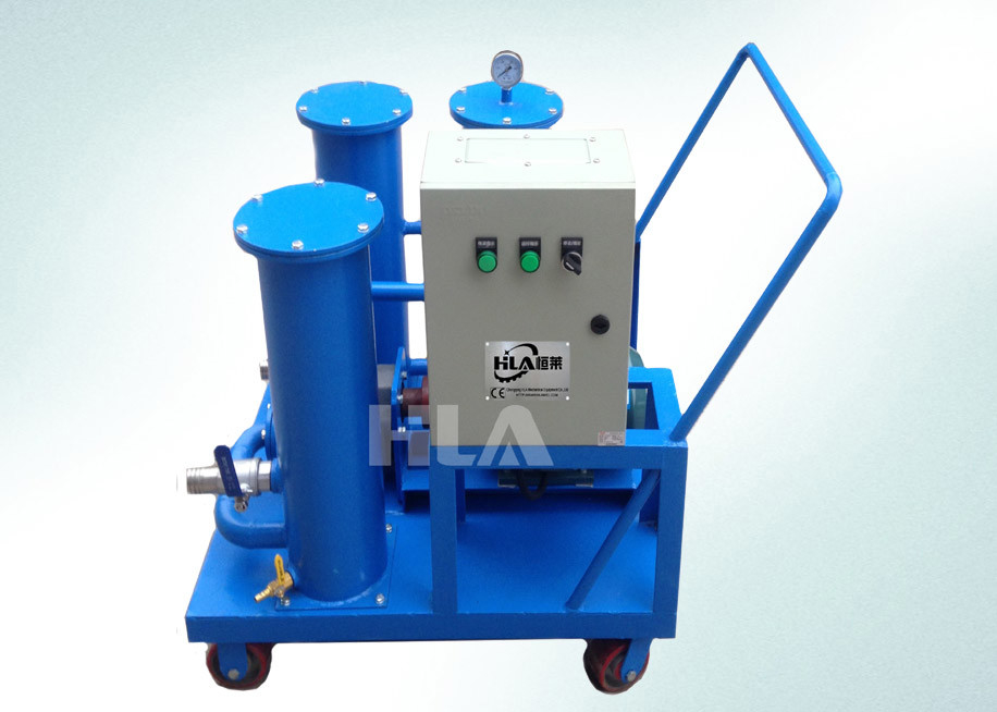 High Precision Used Oil Portable Oil Purifier Machine Three Stages Filters