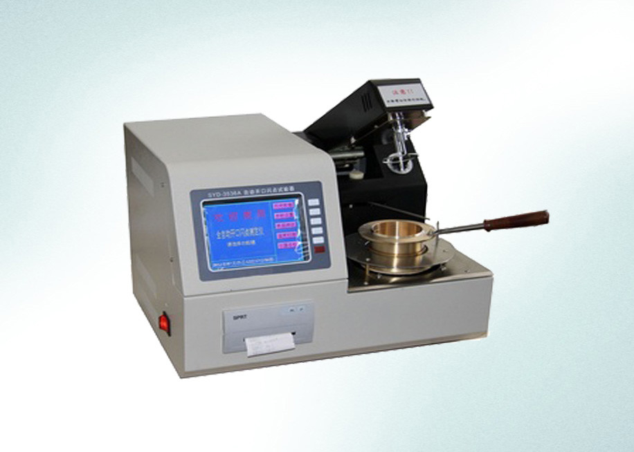 LCD Display Flash Point Tester Open Cup Method Or Closed Cup Method