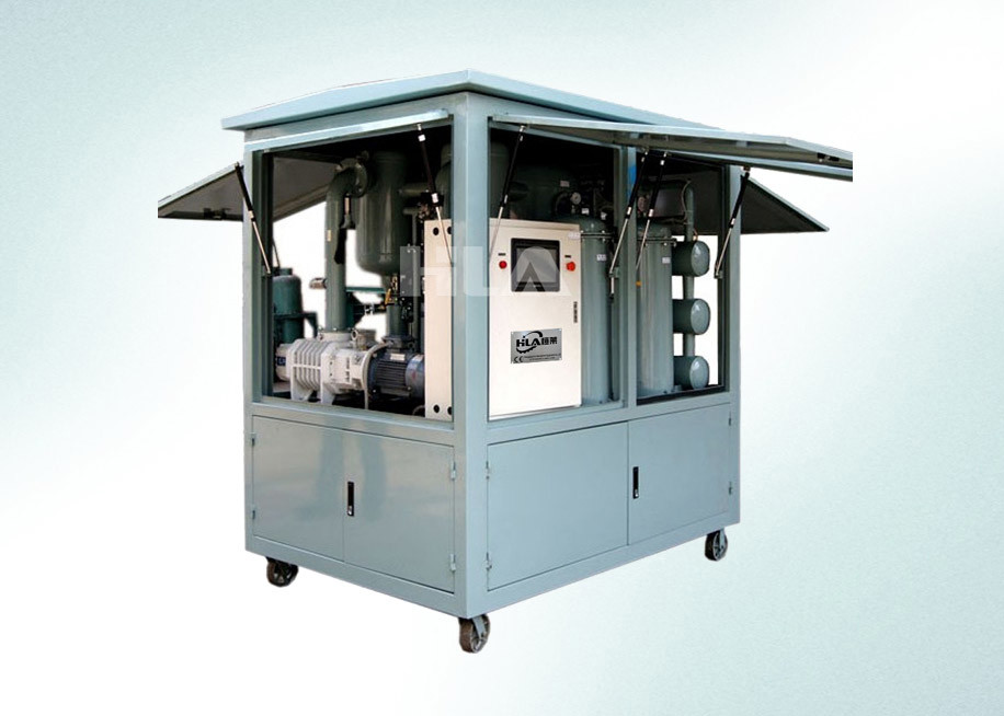 Waterproof Transformer Mobile Oil Purifier With Touch Screen Control Panel