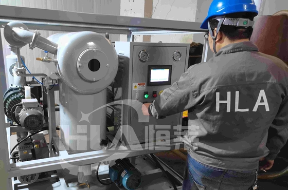 Water Content ≤3μm Removal Transformer Oil Purifier with Optional Flowmeter