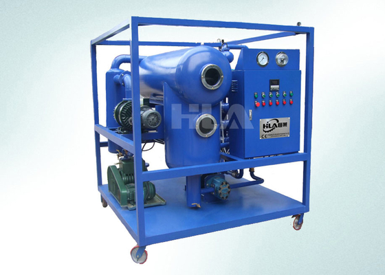High Vacuum Transformer Oil Purifier Machine With Automatic Control Panel