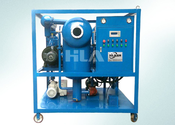 High Ultimate Vacuum Transformer Oil Filtration System For Insulating Oil Regeneration