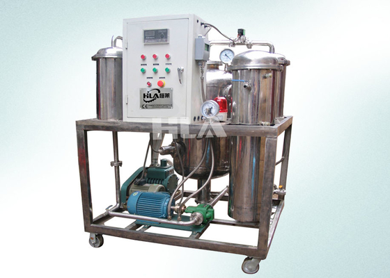 Portable Vacuum Dehydrator Oil Purification System With PLC Control System